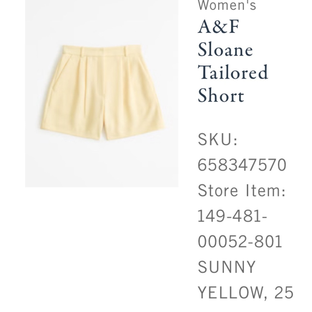Sloane Tailored Short